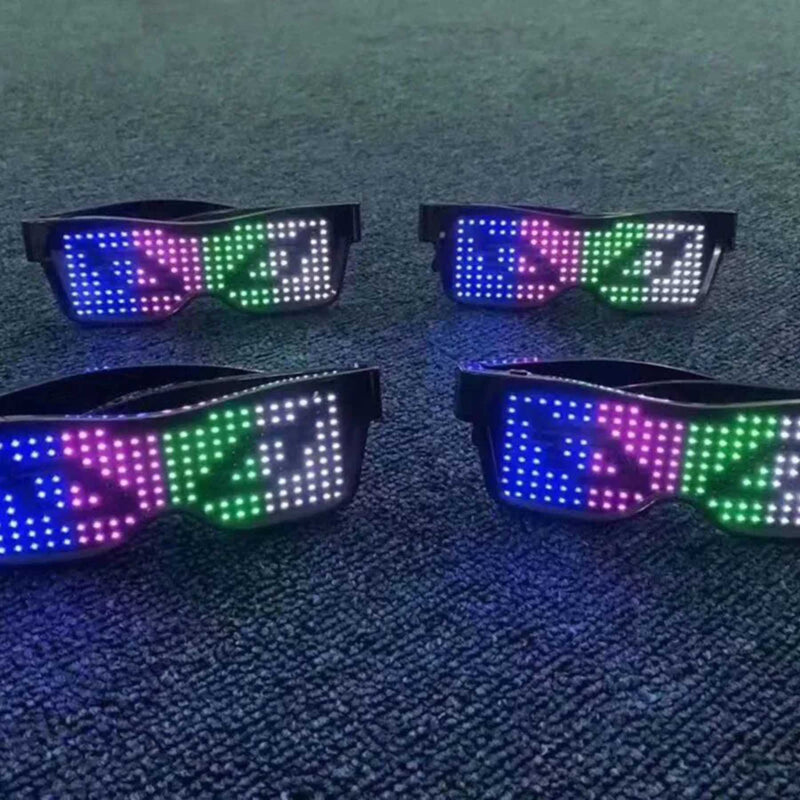 App-programmierbare LED Partybrille - GlowBeat