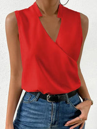 Stylish women's summer blouse with flowing fit - Rania