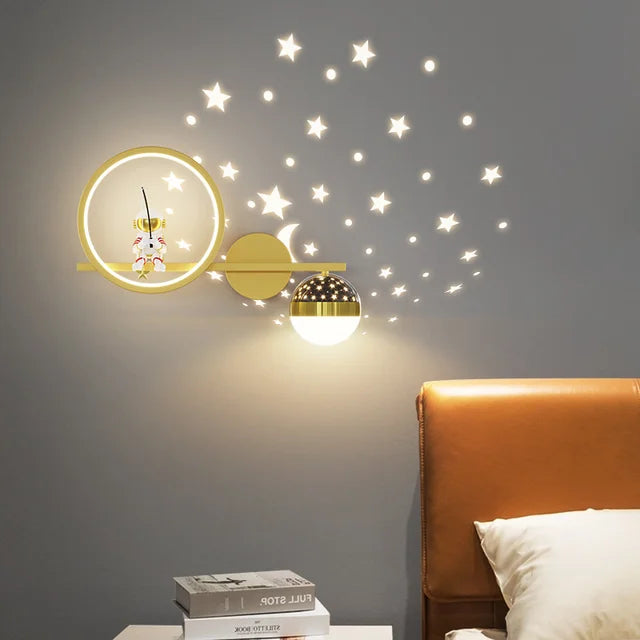 Moderne Kinder Wandleuchte - BrightBuddy