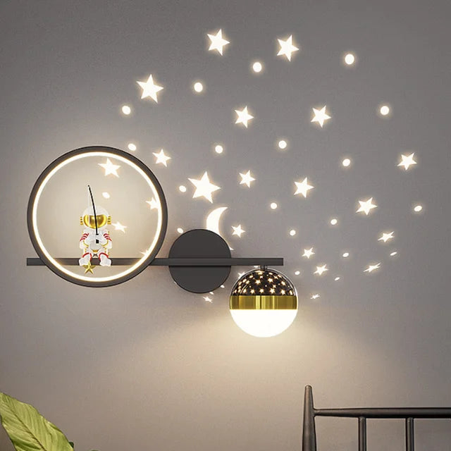 Moderne Kinder Wandleuchte - BrightBuddy