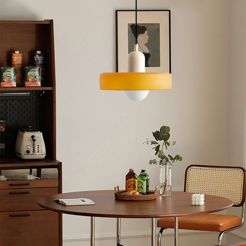 Hanglamp van Gekleurd Glas - BauLume