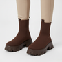 Moderne Plattform-Boots - Victoria