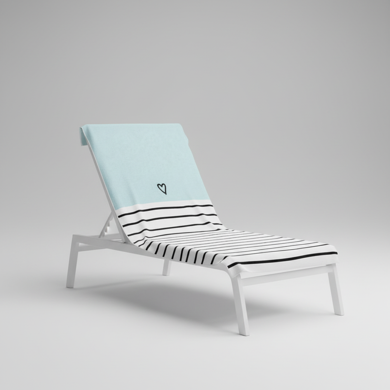 Modernes Badetuch - WaveDrape