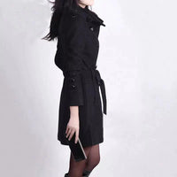 Stilvolle Damen-Winterjacke mit Gürtel - Sophie