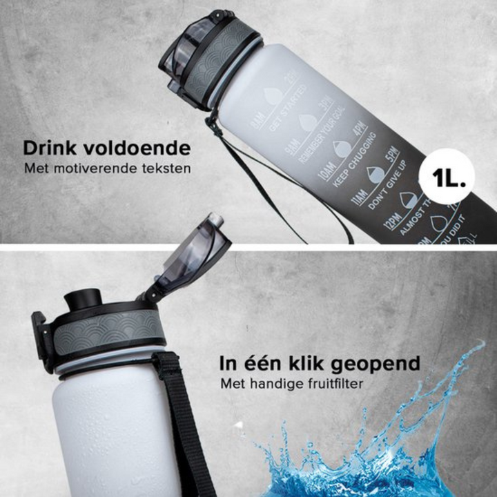 Water Bottle with Timeline - HydraHero