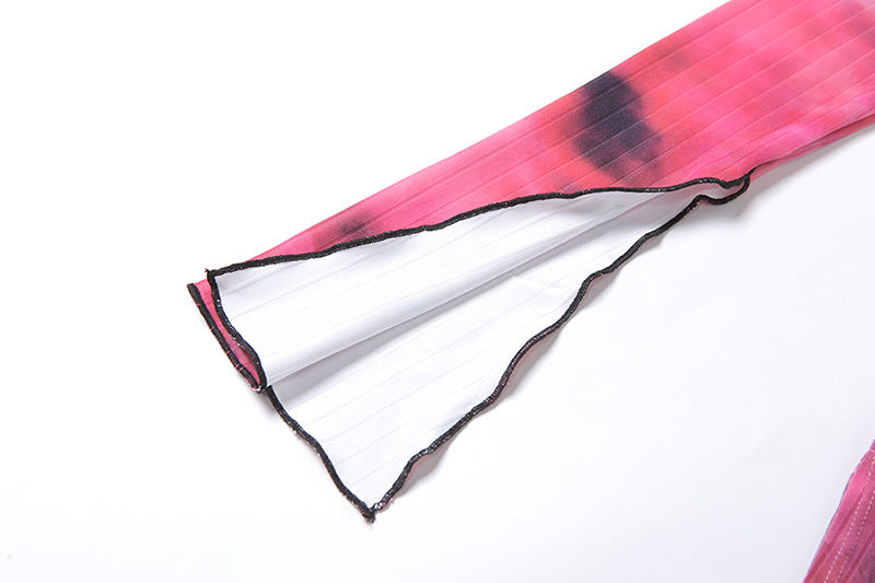 Beatrice Kleid | Mit fröhlichem Tie-Dye Muster