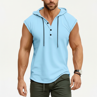 Mouwloos Henley Tanktop - AeroVibe