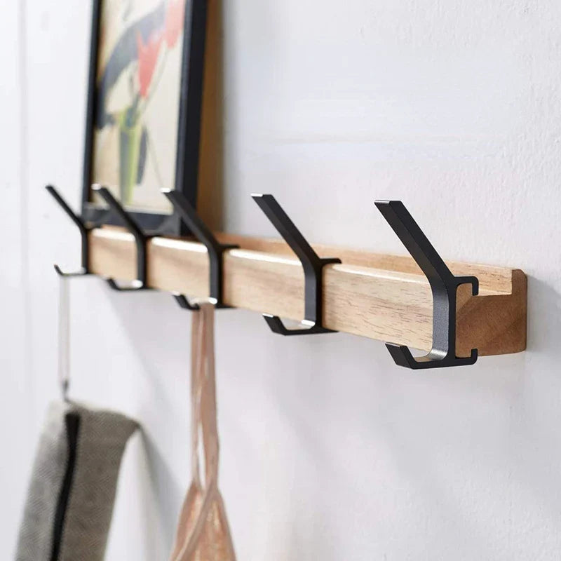 Wandgarderobe mit Verschiebbaren Haken – Nordhook