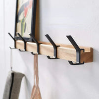 Wandgarderobe mit Verschiebbaren Haken – Nordhook
