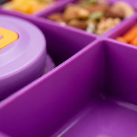 Multi-Compartment Children's Lunch Container Set - Noshly