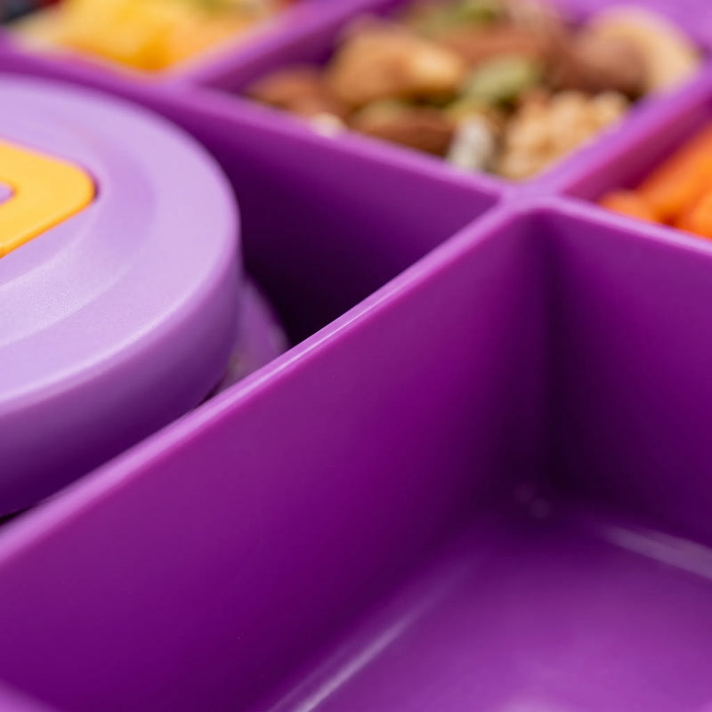 Multi-Compartment Children's Lunch Container Set - Noshly