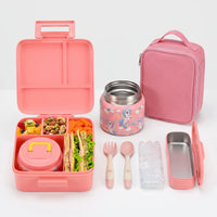 Multi-Compartment Children's Lunch Container Set - Noshly