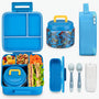 Multi-Compartment Children's Lunch Container Set - Noshly