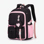 Multi-Compartment Geometric Patterned Rucksack - Kinetox