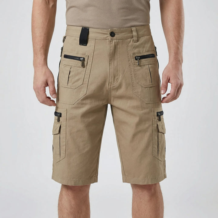 Multi-Pocket Tactical Cargo Shorts - Garry