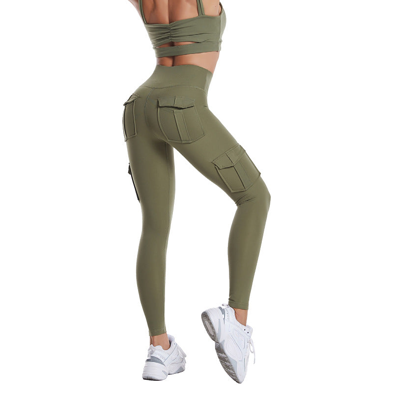 Trendige Cargo Leggings - Aurora
