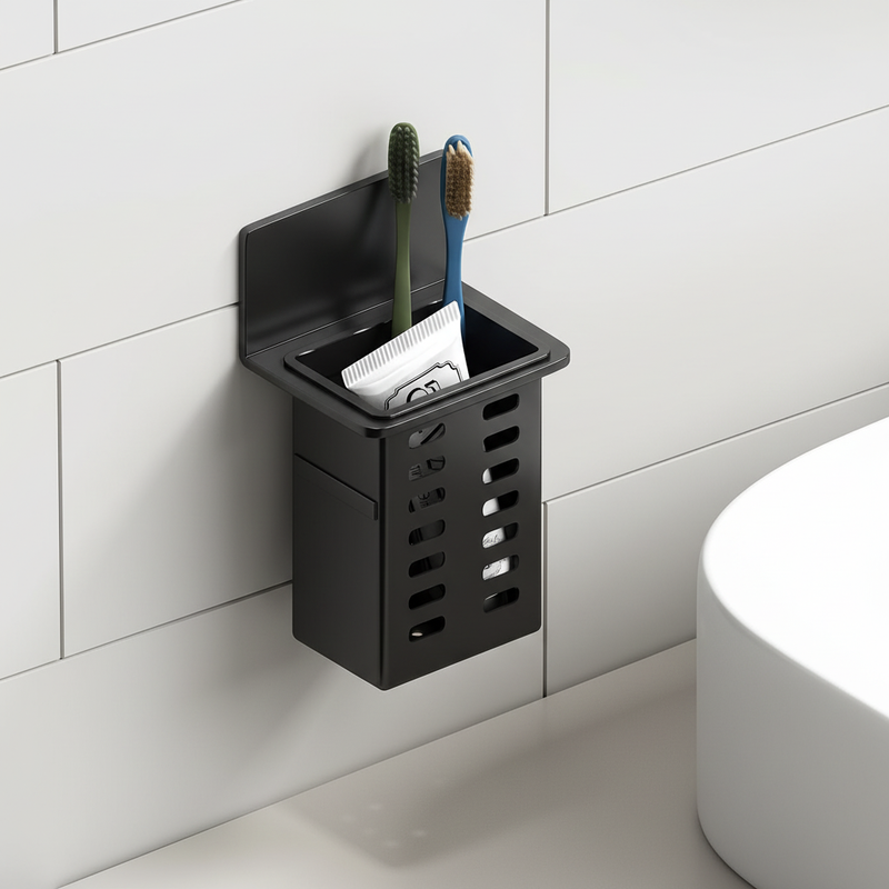 Multifunktionales Badezimmerregal - StickHolder