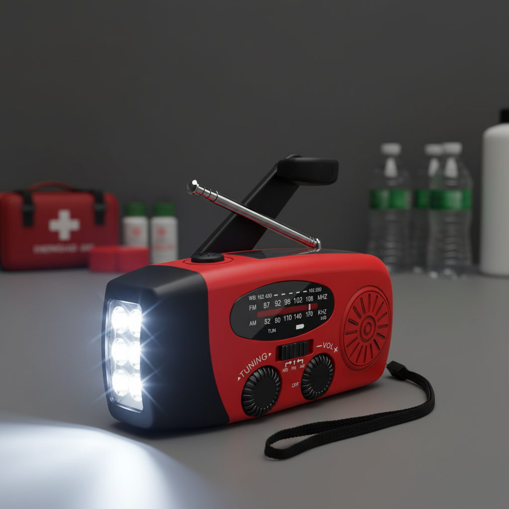 Multifunktionales Notfallradio - SolarAid