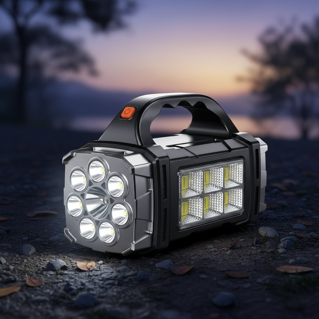 Multifunktions Powerbank Lampe - SolarBeam
