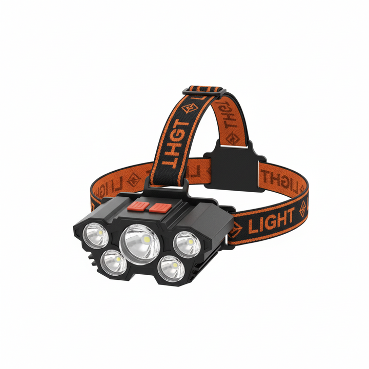 Multimodus Outdoor Sicherheitslampe - Headflux