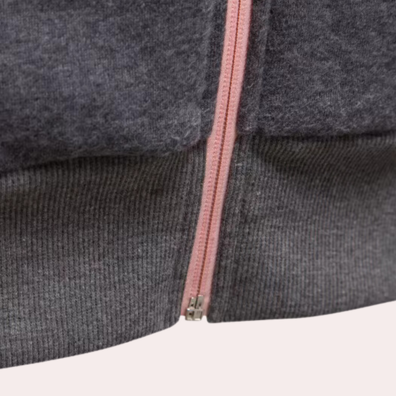 Sportliche Damenjacke mit Reißverschluss - Nora