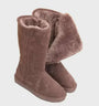 Wildleder Schaffell Damenstiefel - Sofia