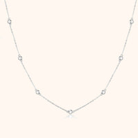 Stylish Zirconia Necklace - Elara