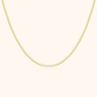 Luxe Platte Halsketting - Elvira