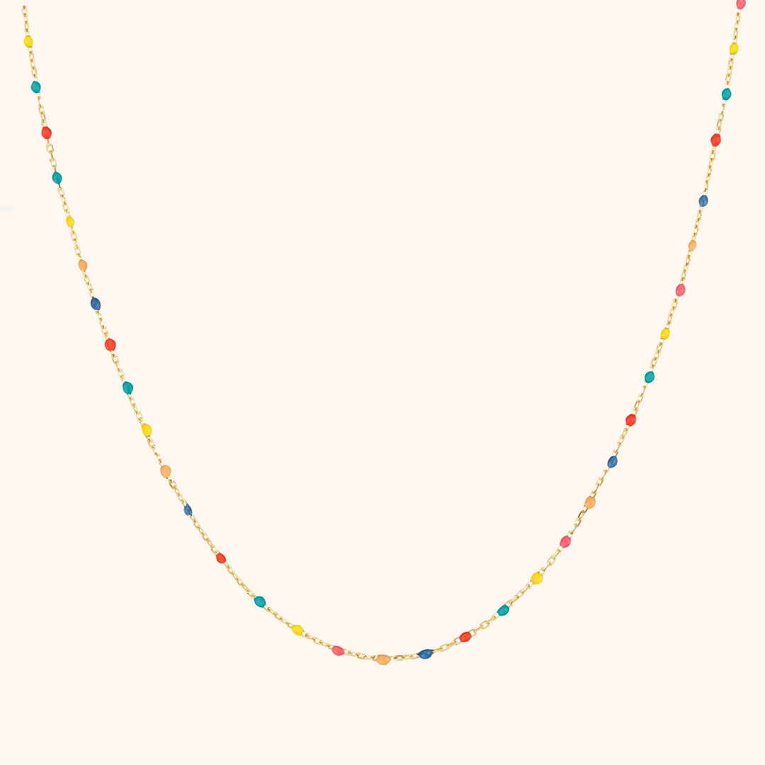 Stijlvolle Regenboogketting - Iris