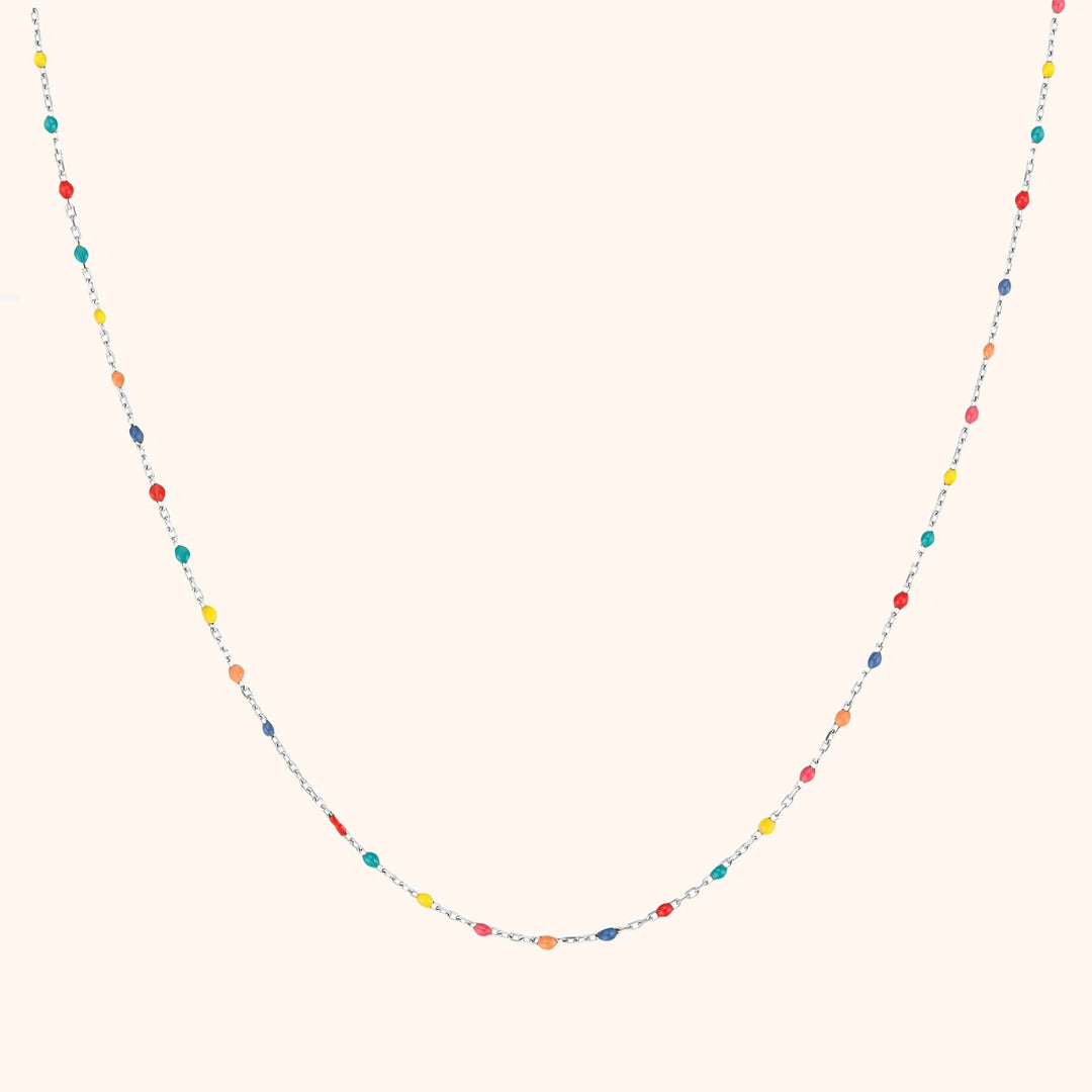 Stijlvolle Regenboogketting - Iris