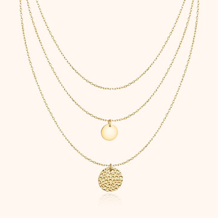 Stylish Layered Necklace - Aurora