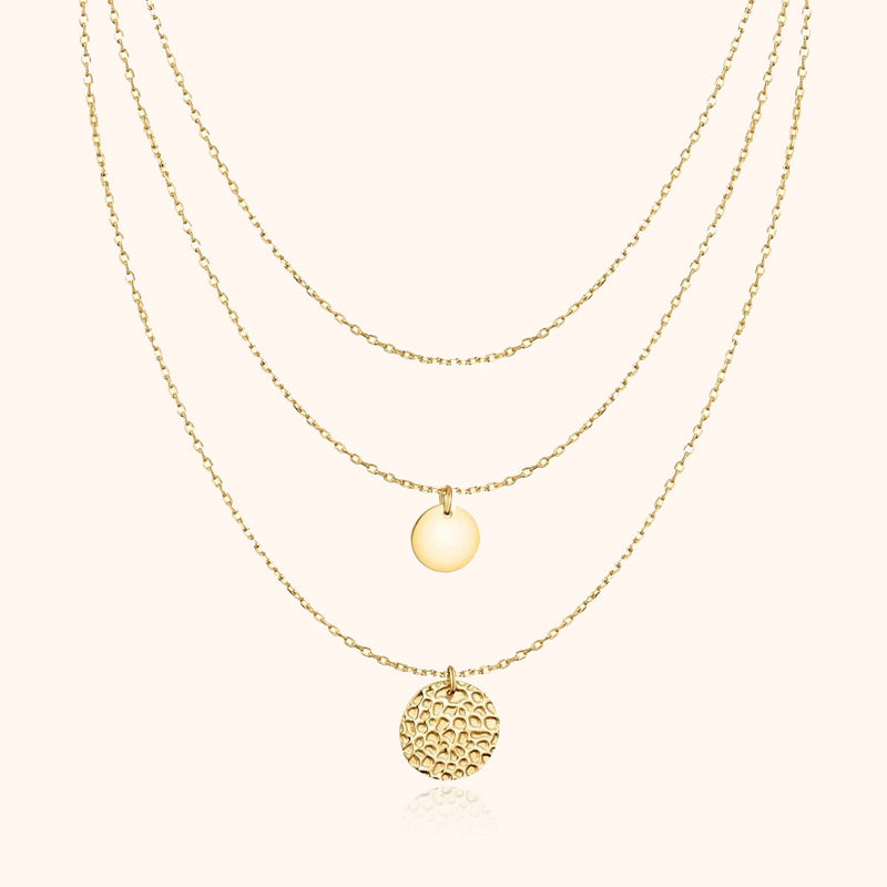 Stylish Layered Necklace - Aurora