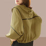 Luftige Damen-Sommer-Hoodie-Jacke mit Oversized-Passform – Zoë