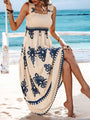 Trendiges Sommerkleid mit femininer Silhouette und Wickeldesign – Sascha