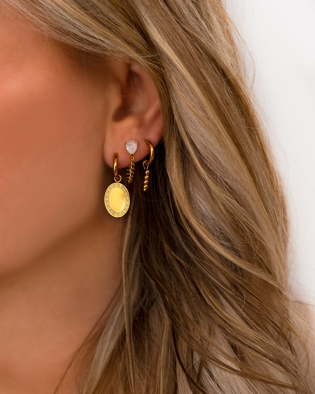 Vintage Munthanger Earrings