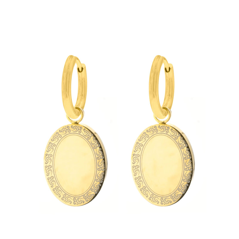 Vintage Munthanger Earrings