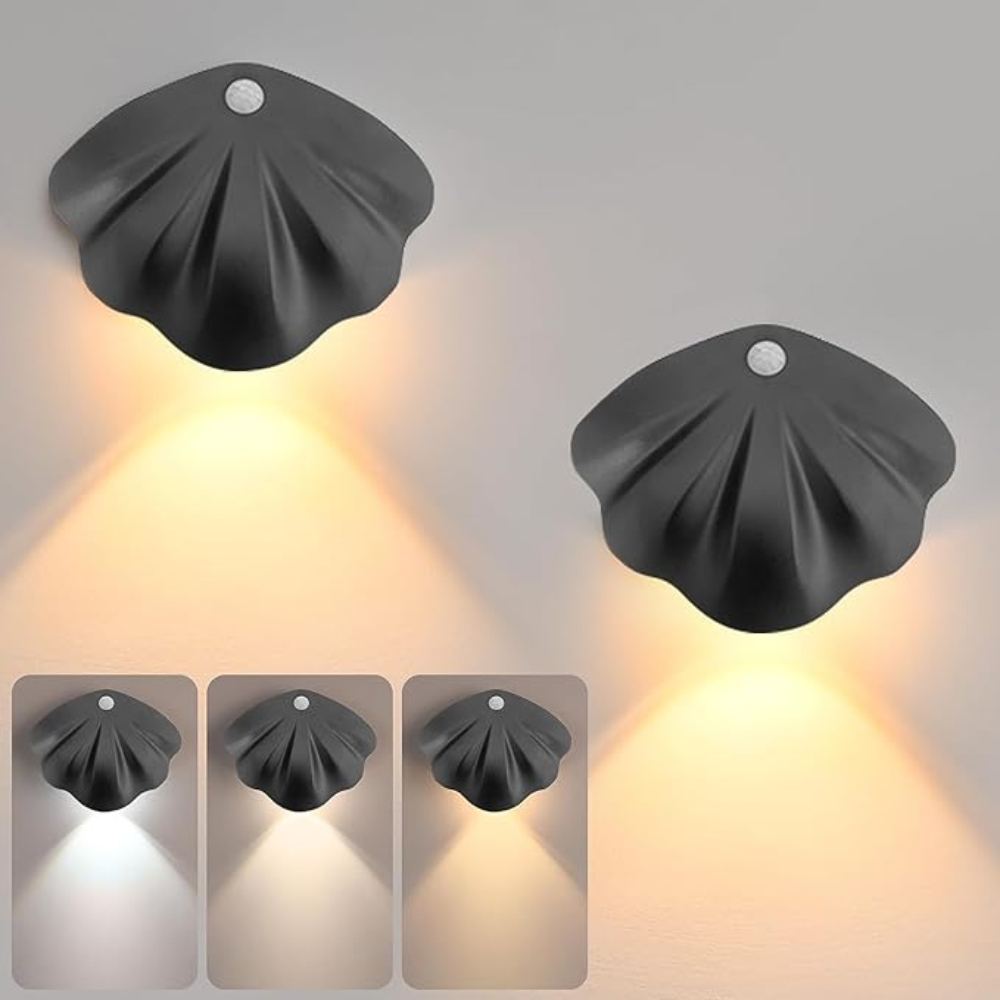 Intelligente Muschel-Bewegungssensorlampe - LumiMotion