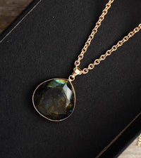 Labradoriet Aura Halsketting - Selene