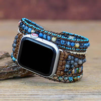 Edelstein Apple Watch Armband - Azure