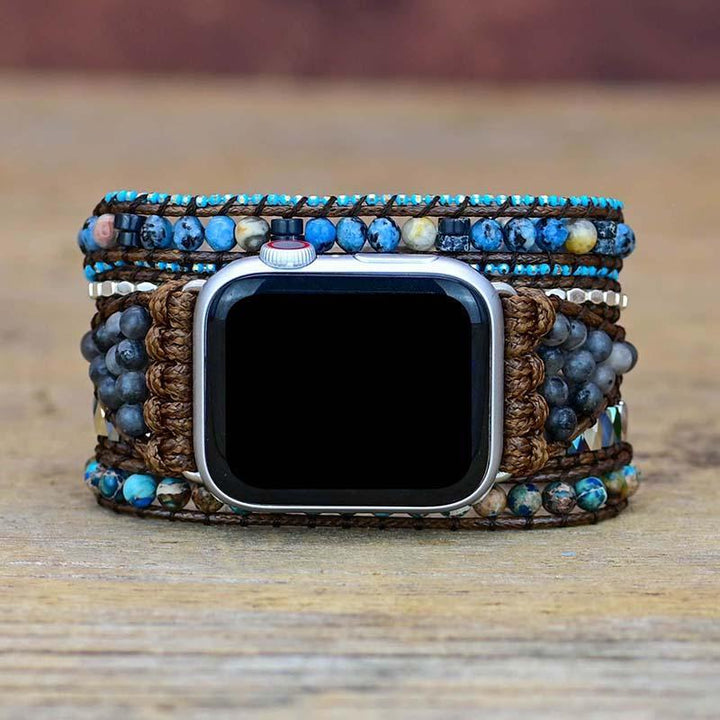 Edelstein Apple Watch Armband - Azure