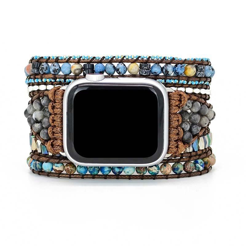 Edelstein Apple Watch Armband - Azure