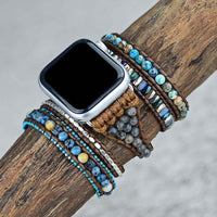 Edelstein Apple Watch Armband - Azure