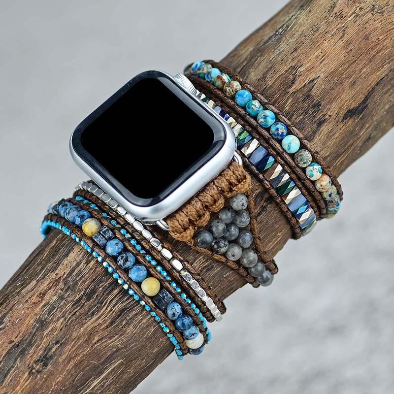 Edelstein Apple Watch Armband - Azure