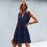 Fröhliches Sommerkleid mit lockerer Passform – Elin