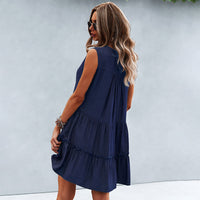 Fröhliches Sommerkleid mit lockerer Passform – Elin