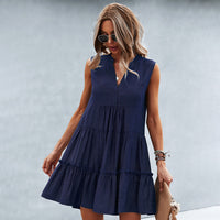 Fröhliches Sommerkleid mit lockerer Passform – Elin