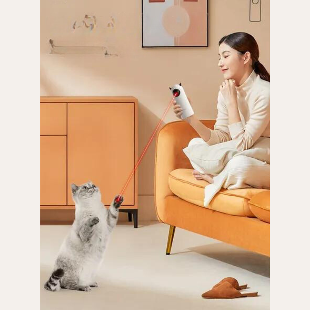 Interaktives Laser-Katzenspielzeug - LaserPaw