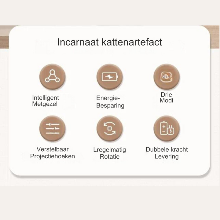 Interaktives Laser-Katzenspielzeug - LaserPaw