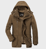 Warmer Herren-Wintermantel mit Kapuze - Andreas