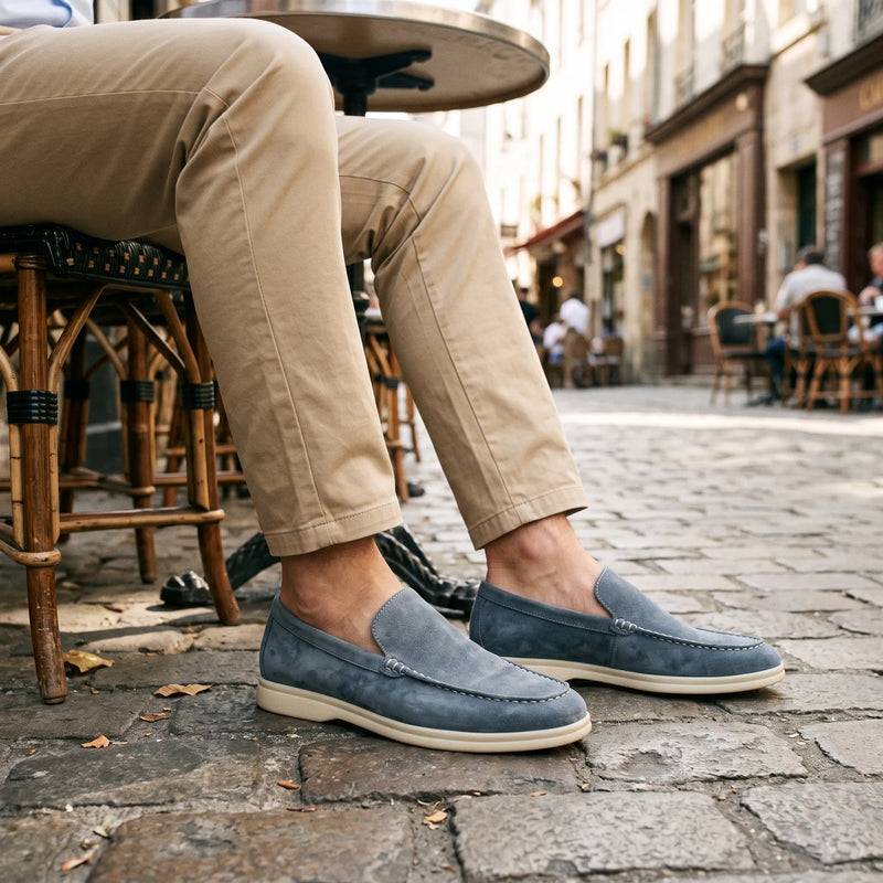 Nette Heren Loafers met Klassieke Stiksels